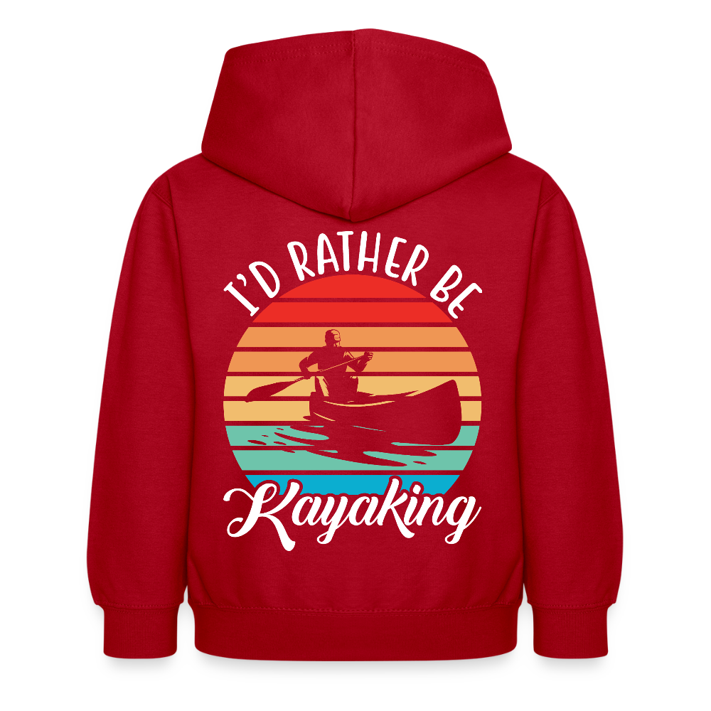 Children's  Unisex Hoodie - red