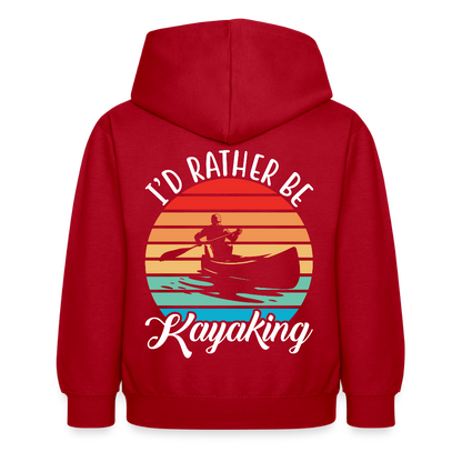 Children's  Unisex Hoodie - red