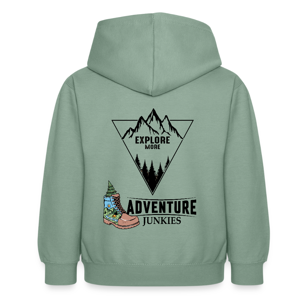 Children's  Unisex Hoodie - steel green