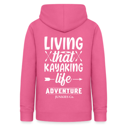 Women's Hoodie Water Adventures - pink