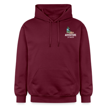 Unisex Midweight Hoodie - maroon