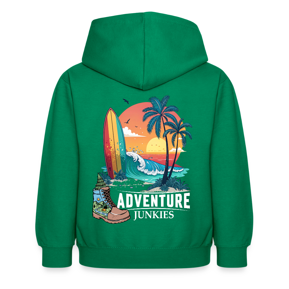Children's  Unisex Hoodie - kelly green