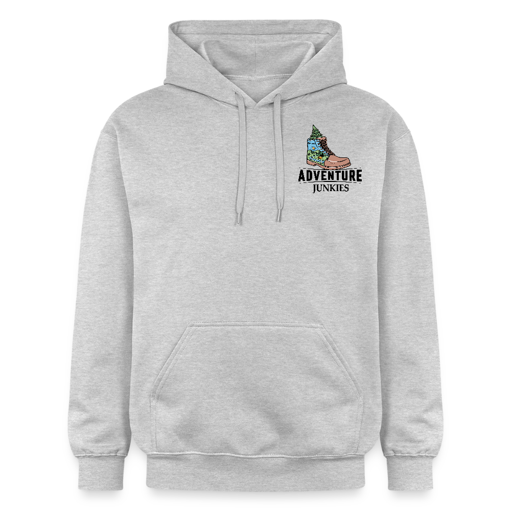 Unisex Midweight Hoodie - light heather grey