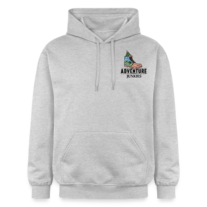 Unisex Midweight Hoodie - light heather grey