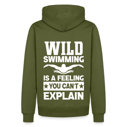 Men’s Premium Water Fun  Hoodie - khaki