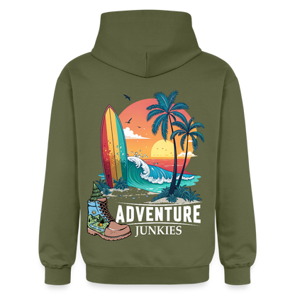 Adult Unisex  Midweight Hoodie - military green
