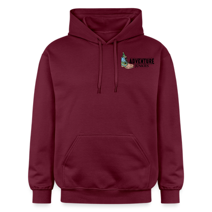 Adult  Unisex Midweight Hoodie - maroon