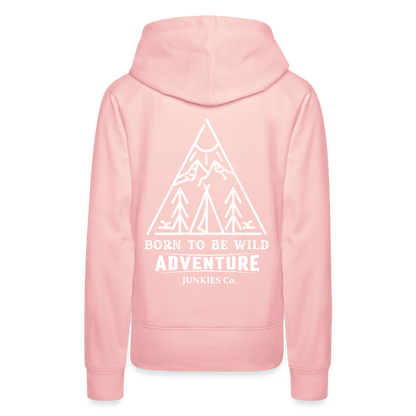 Women’s Premium Hiking/Walking Hoodie - crystal pink