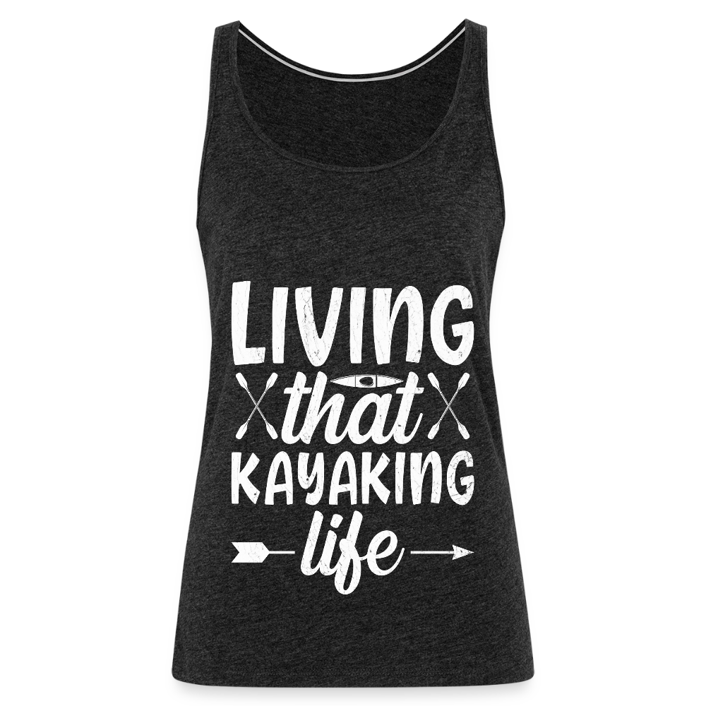 Women’s Premium Tank Top - charcoal grey