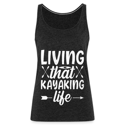Women’s Premium Tank Top - charcoal grey