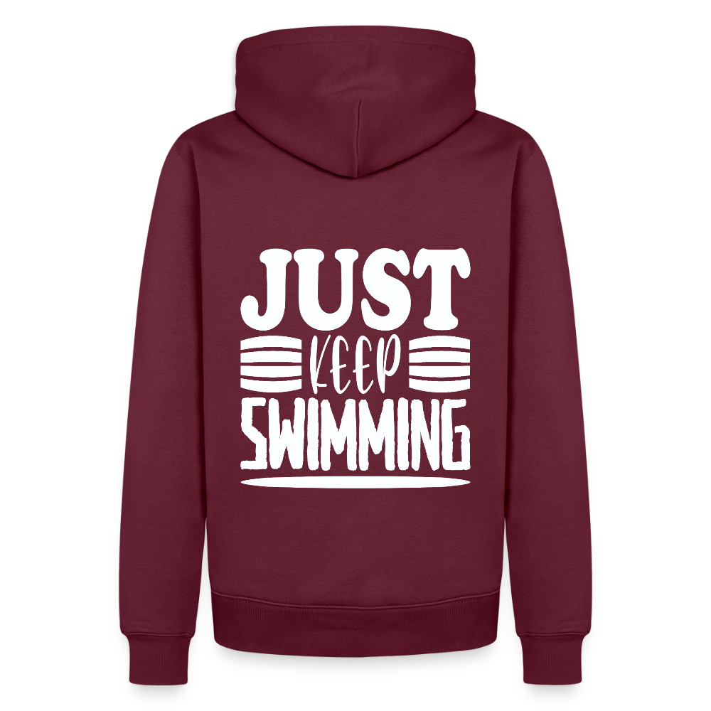 Men’s Premium Water Fun Hoodie - burgundy