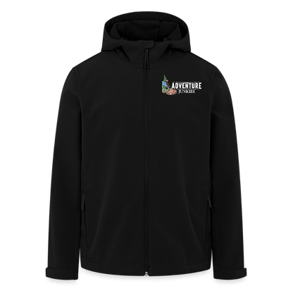 Unisex Recycled Softshell Jacket THE DISCOVERER!! - black