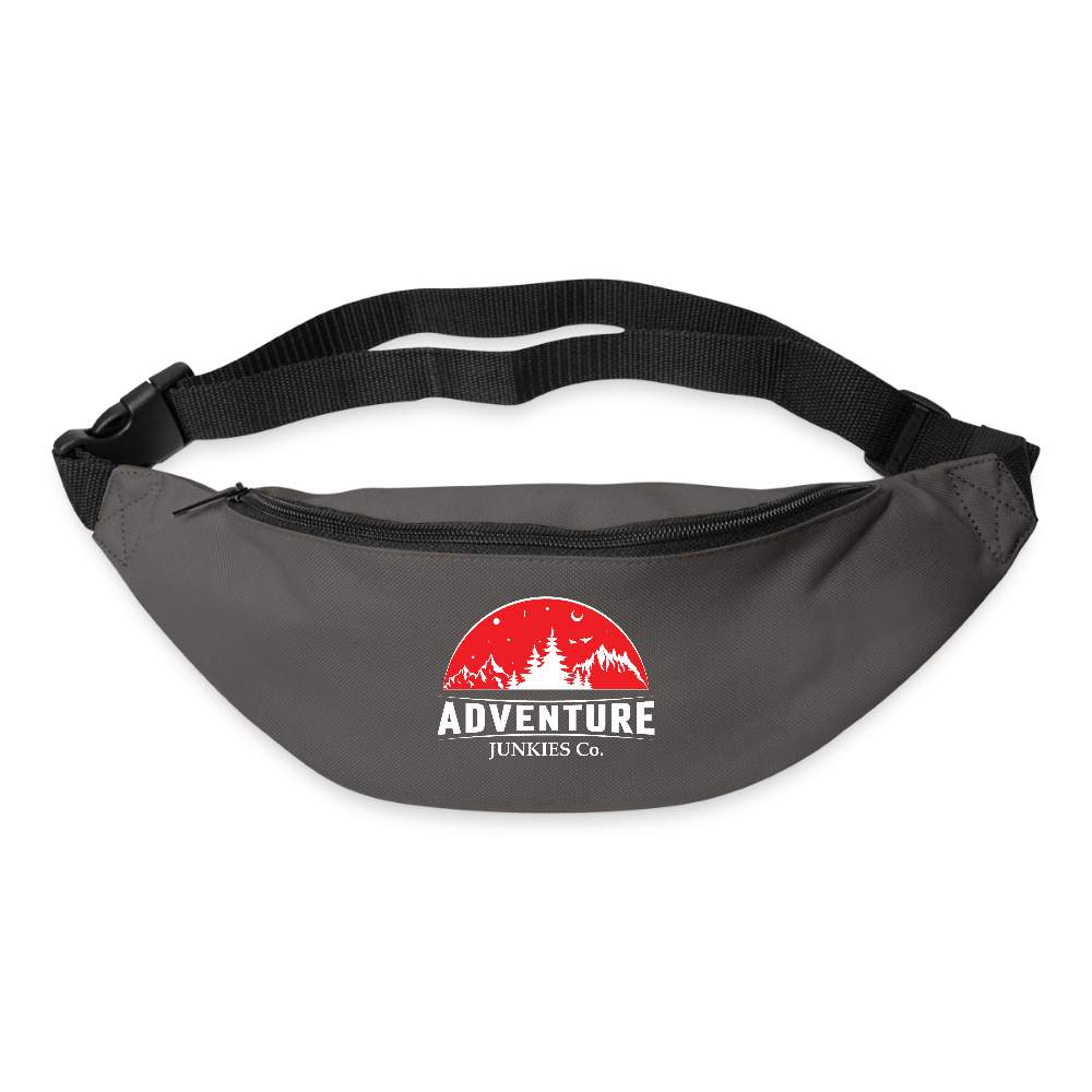 Bum bag Red Logo - graphite grey
