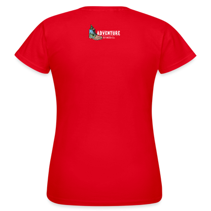 Women's Water Adventure T-Shirt - red