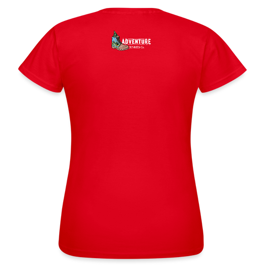 Women's Water Adventure T-Shirt - red