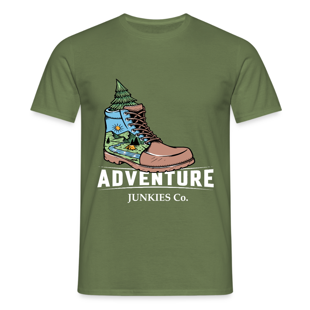 Men's Camping T-Shirt - military green