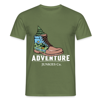 Men's Camping T-Shirt - military green