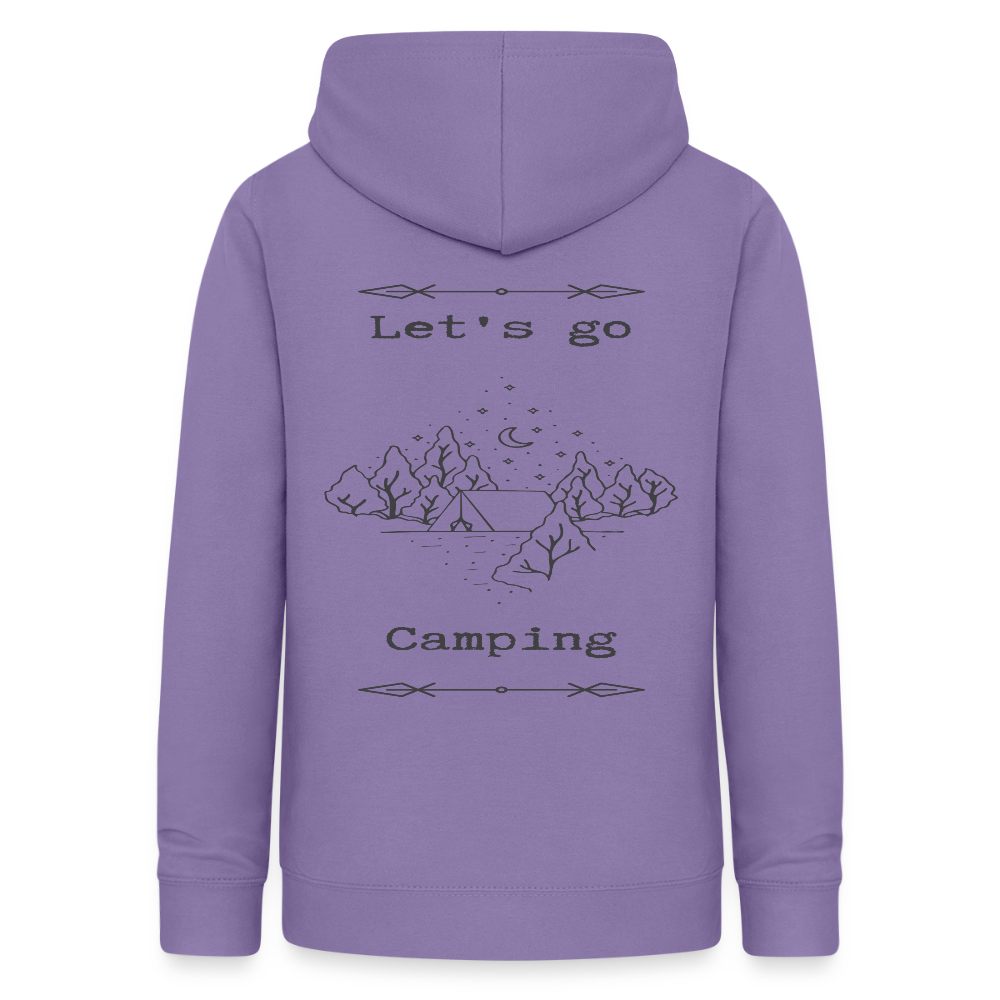 Women's Camping  Hoodie - lavender