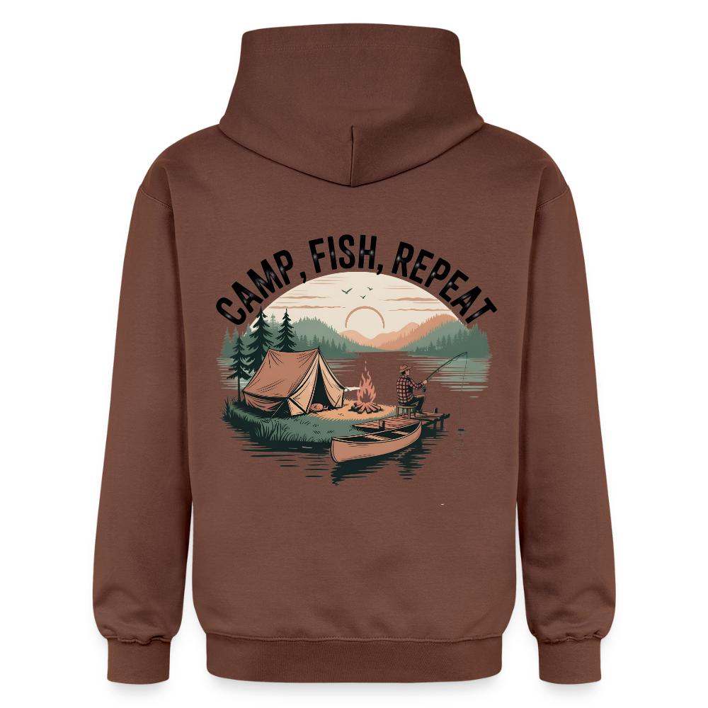 Unisex Midweight Hoodie - cocoa