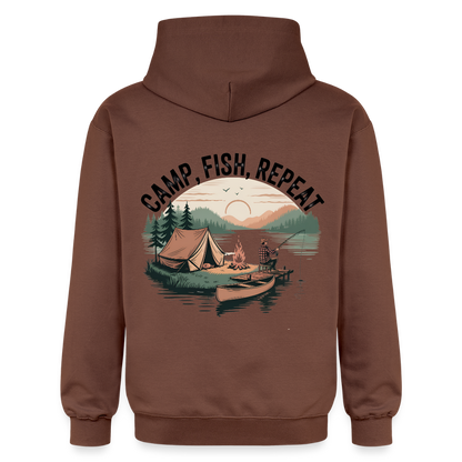 Unisex Midweight Hoodie - cocoa