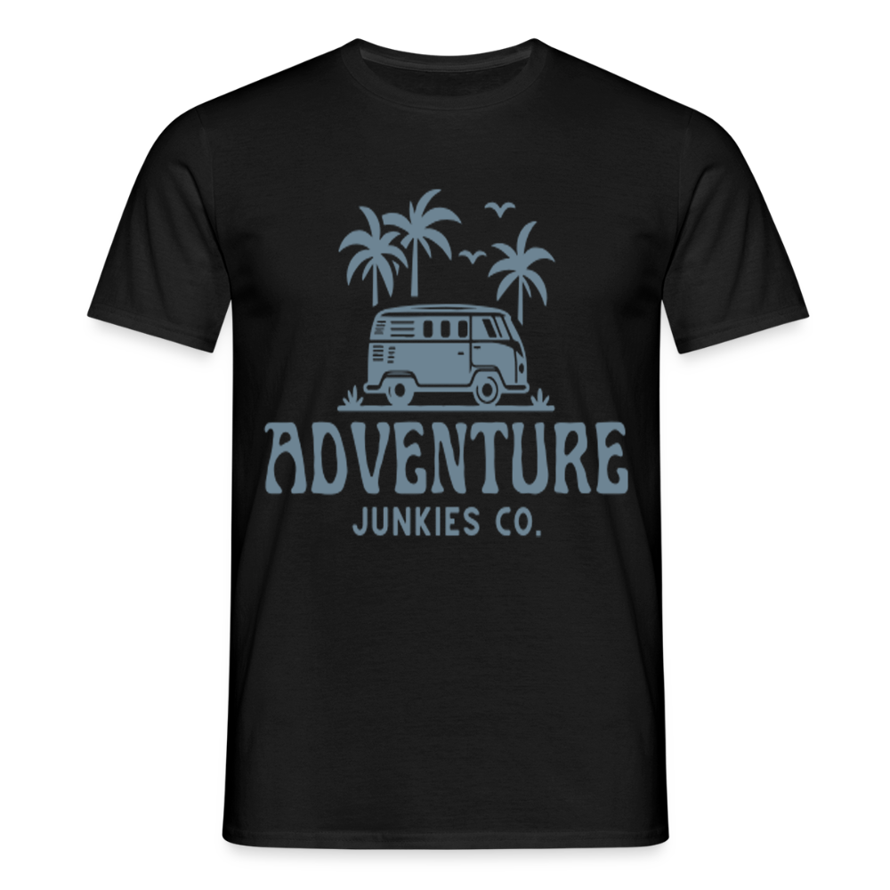 Men's  Camping T-Shirt - black