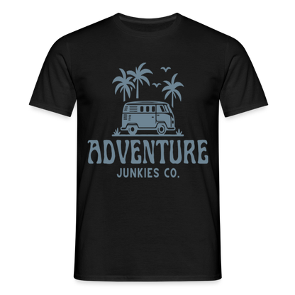 Men's  Camping T-Shirt - black
