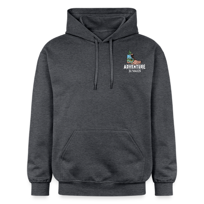 Unisex Midweight Hoodie - dark heather grey