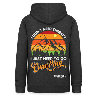 Women's Camping Hoodie - charcoal grey