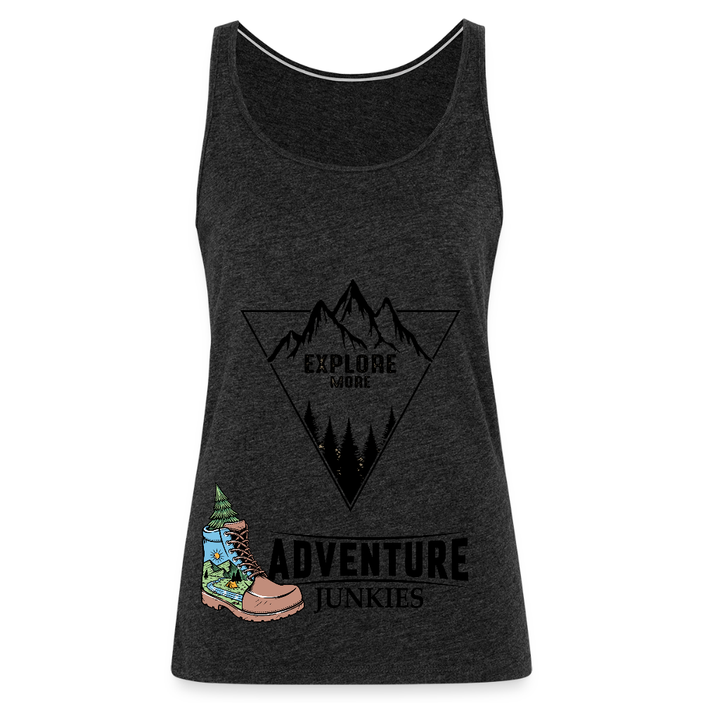 Women’s Premium Tank Top - charcoal grey