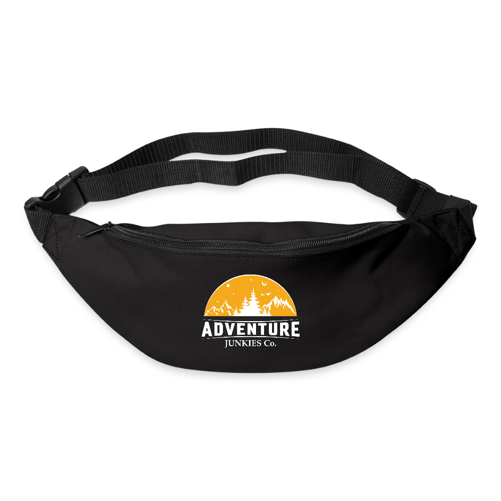 Bum bag Orange Logo - black