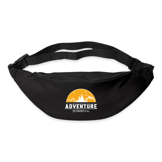 Bum bag Orange Logo - black