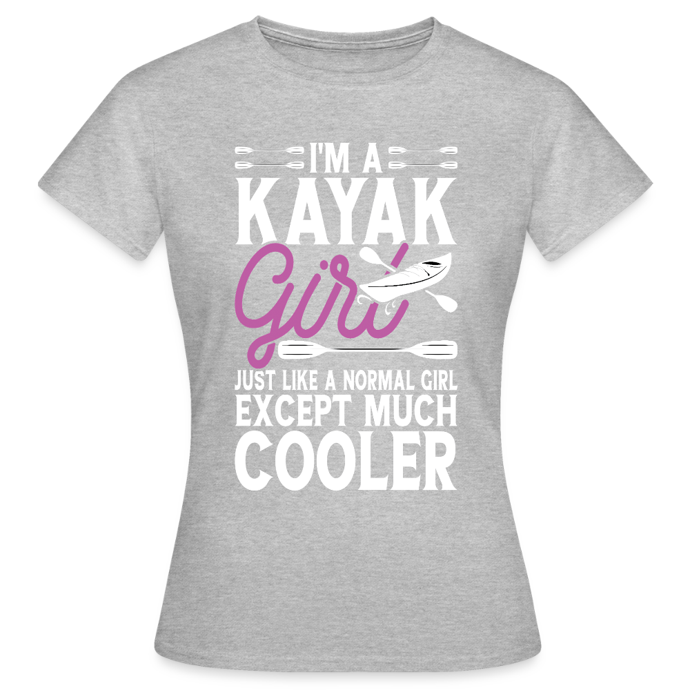 Women's Water Adventure  T-Shirt - heather grey