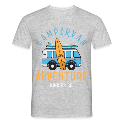 Men's Camping T-Shirt - heather grey