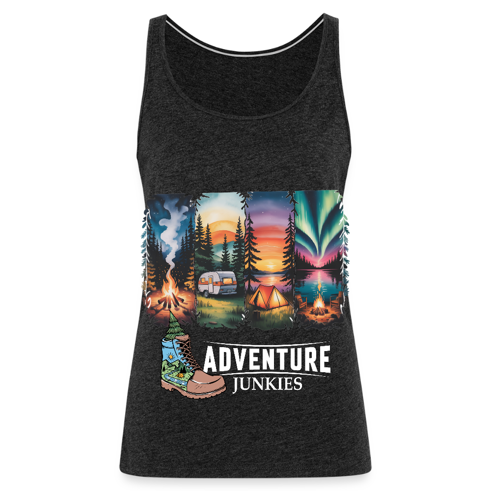 Women’s Premium Tank Top - charcoal grey