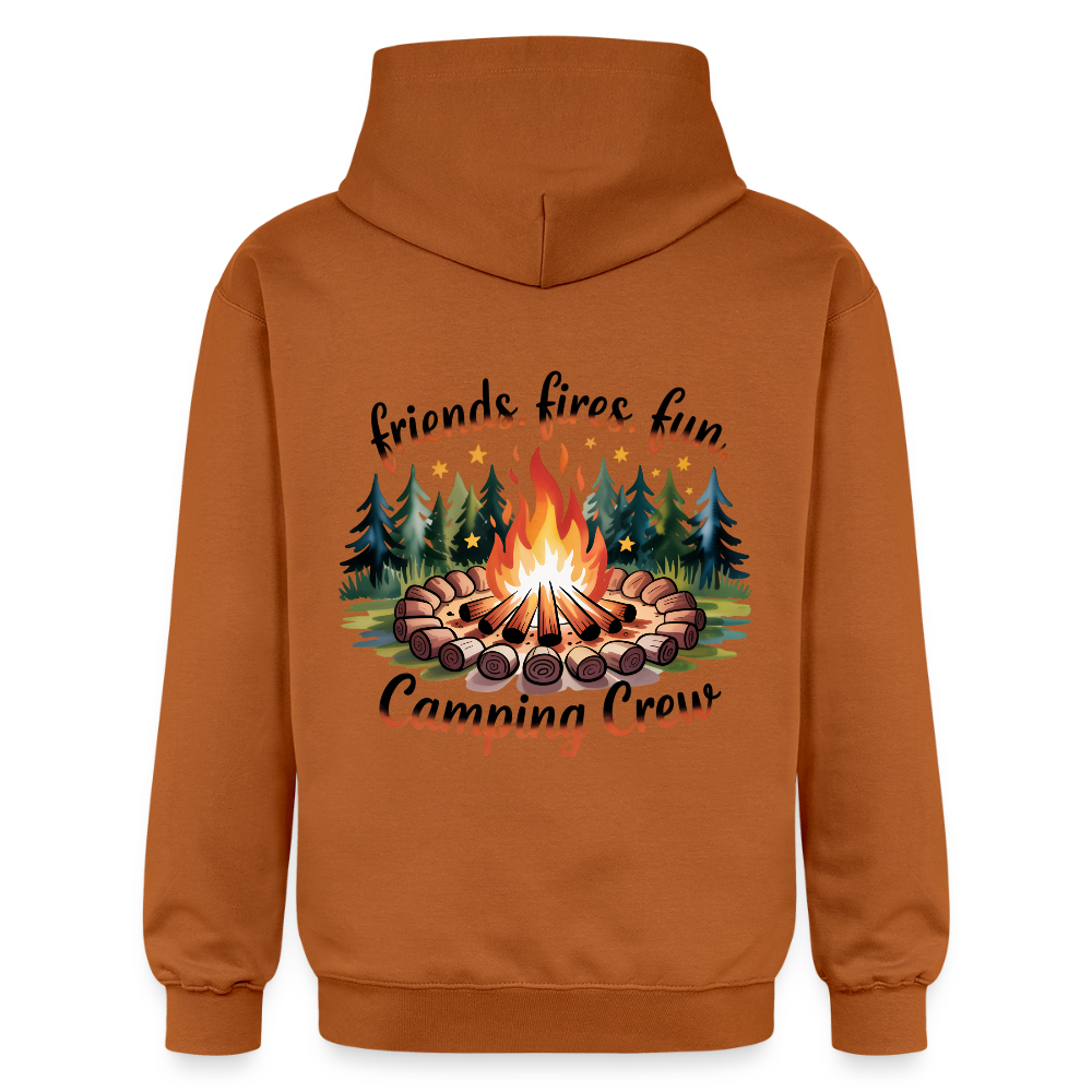 Unisex Midweight Hoodie - Athletic Orange