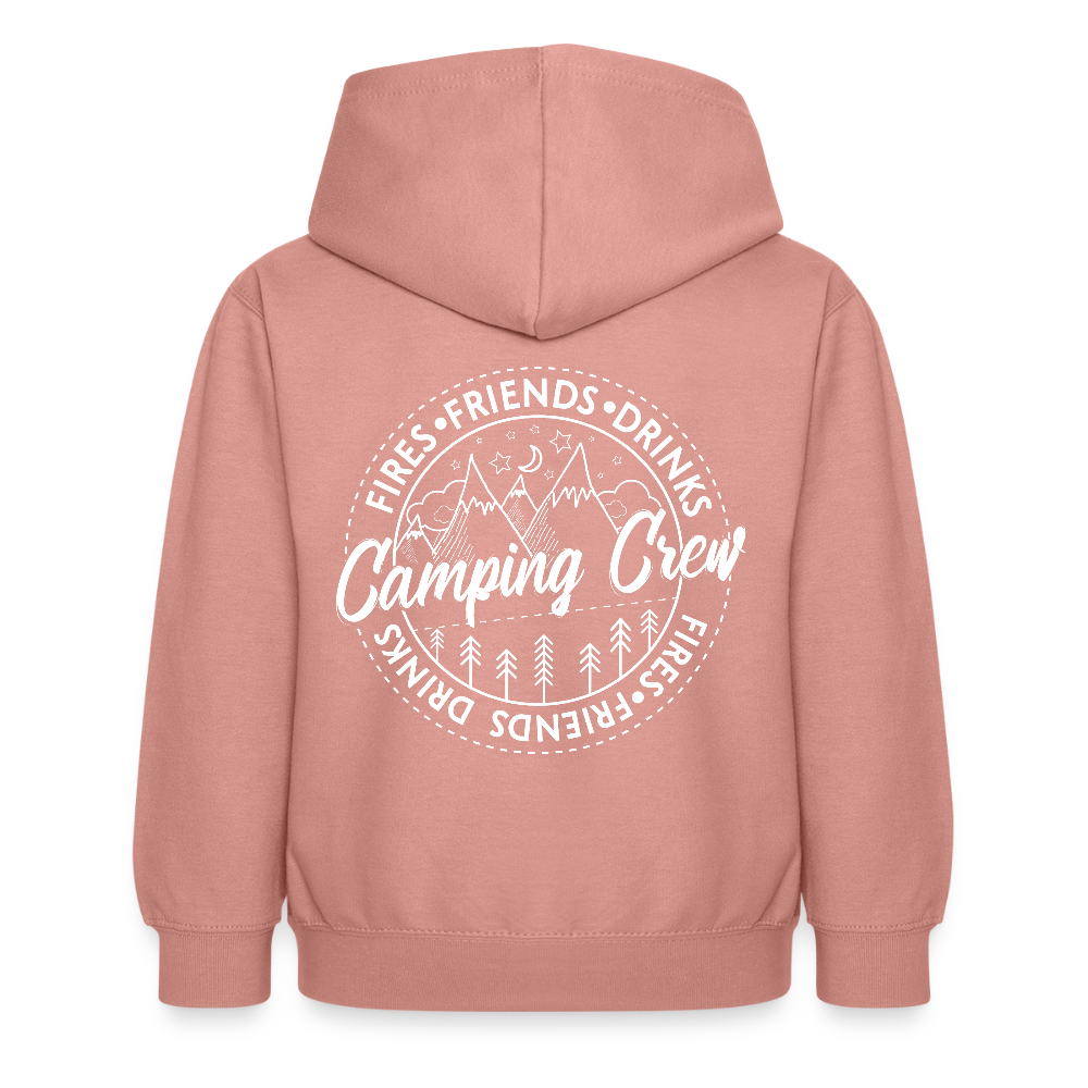 Children's Hoodie - dusky rose