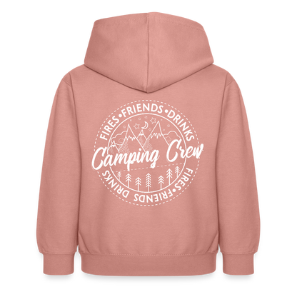 Children's Hoodie - dusky rose