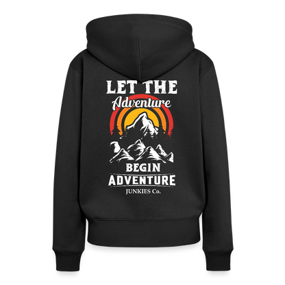 Women’s Premium Hiking / Walking Hoodie - black