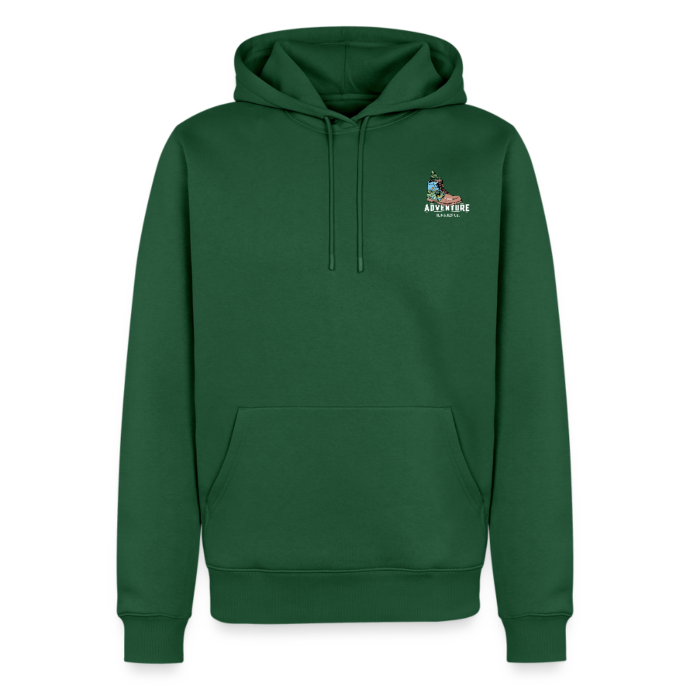 Men’s Premium Camping  Hoodie - bottle green