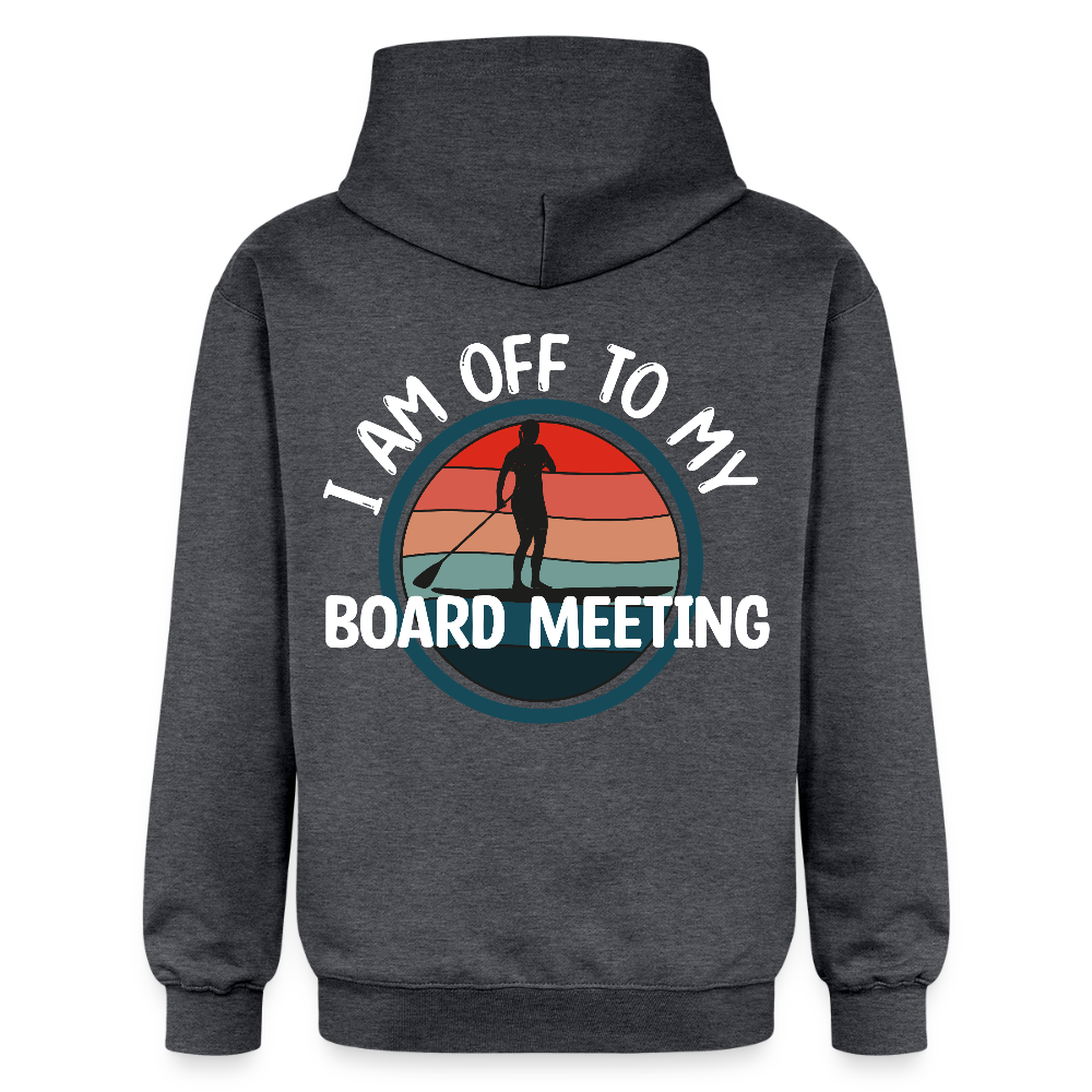 Adult Unisex Midweight Hoodie - dark heather grey