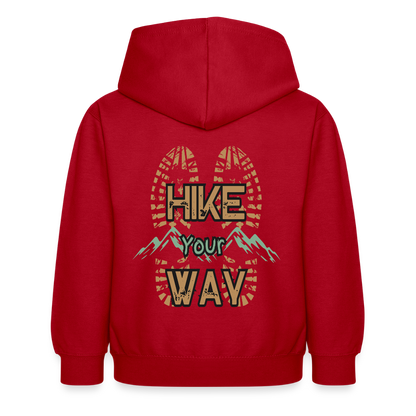 Children's  Unisex Hoodie - red