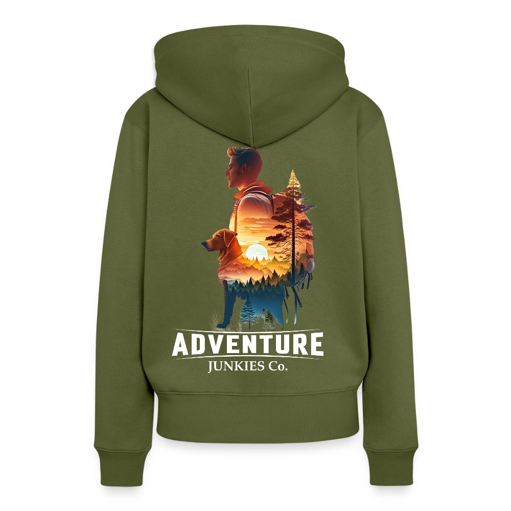 Women’s Premium Hiking /Walking Hoodie - khaki