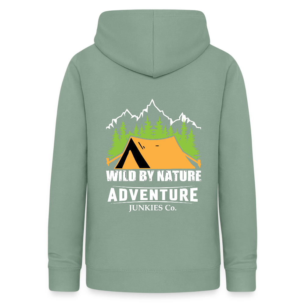 Women's Camping Hoodie - steel green