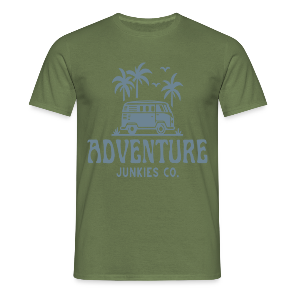 Men's  Camping T-Shirt - military green