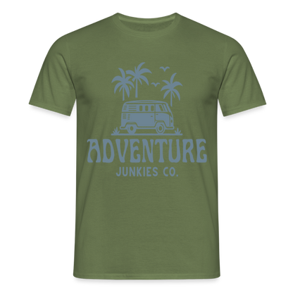 Men's  Camping T-Shirt - military green