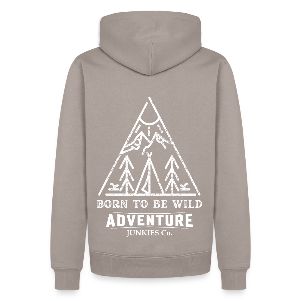 Men’s Premium Hiking / Walking Hoodie - taupe