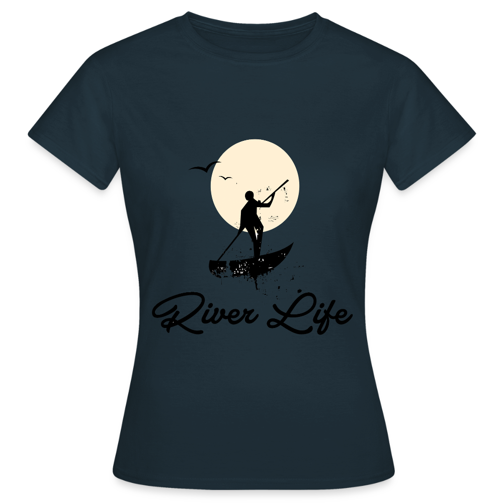 Women's  Water Adventure T-Shirt - navy