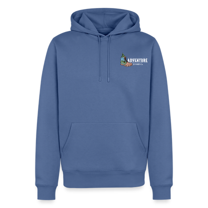 Men’s Premium Hiking /Walking Hoodie - stone blue