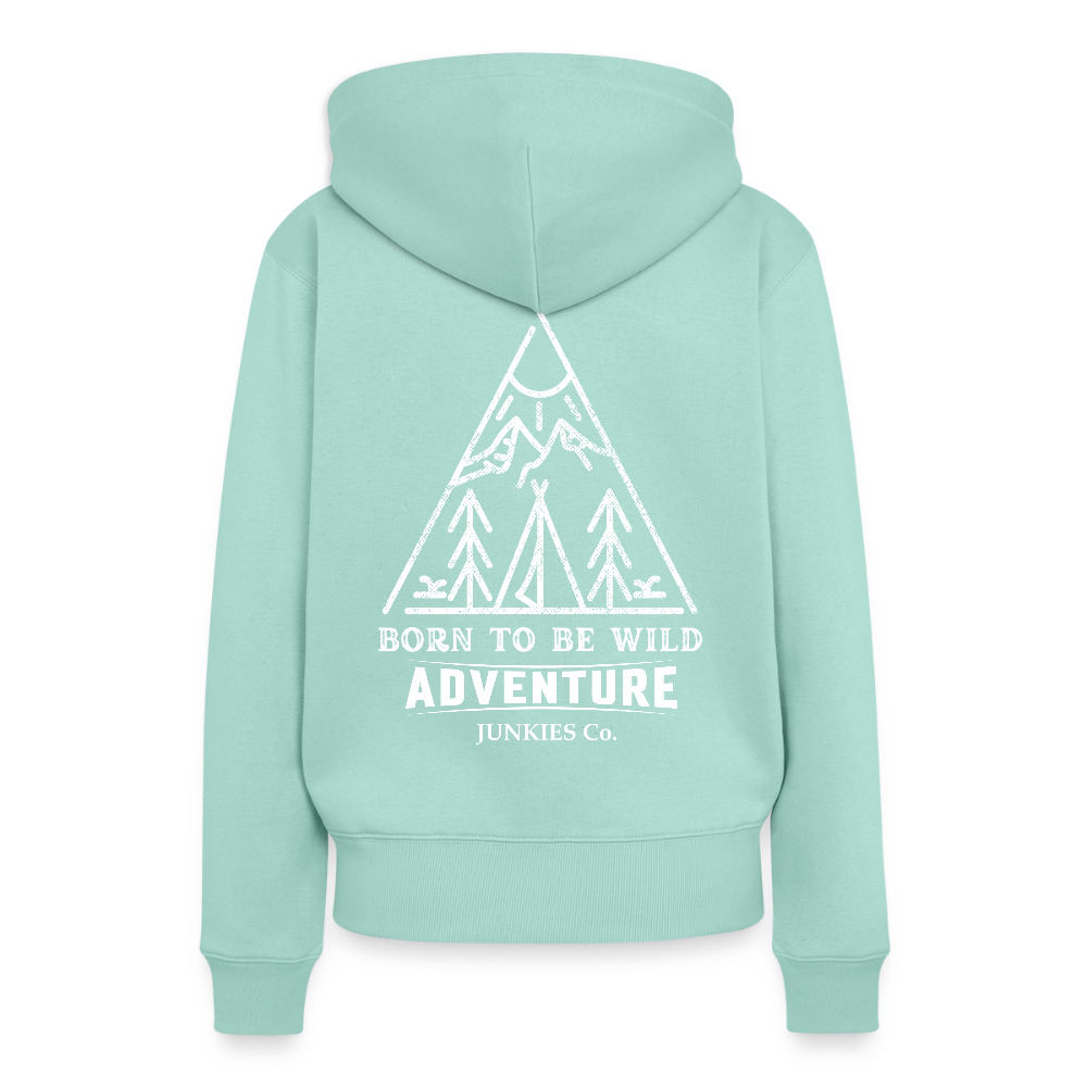 Women’s Premium Hiking/Walking Hoodie - mint 