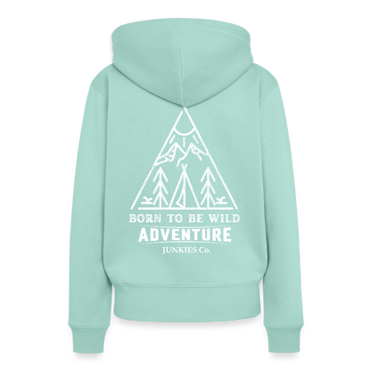 Women’s Premium Hiking/Walking Hoodie - mint 